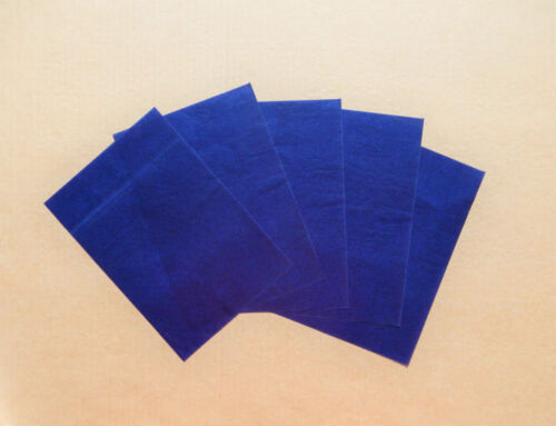 5 Blatt Kohlepapier DIN A5 blau, Durchschreibpapier, Blaupapier, Pauspapier - Bild 1 von 1