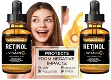 Vitamin C Serum for Face with Hyaluronic Acid Dark Spots Sun Spots Wrinkles 60ml