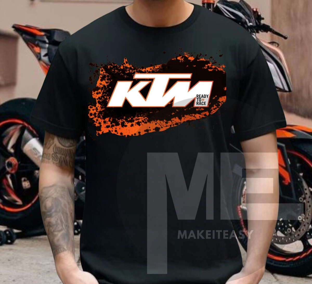 Classic KTM Motorcycle LS T-Shirt 5.3 oz. Classic KTM Motorcycle LS T-Shirt 5.3 oz.