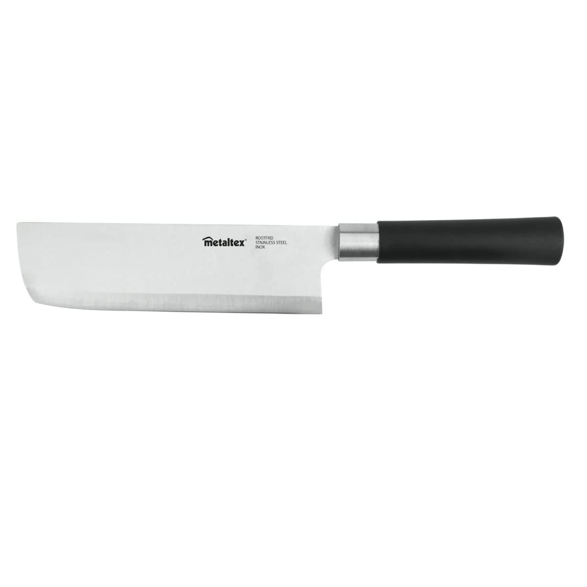 Metaltex 255874038 Usuba Asia Coltello da cucina, 29 cm, acciaio INOX