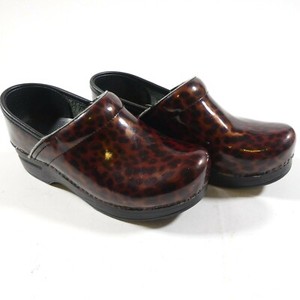 dansko clogs cheetah print