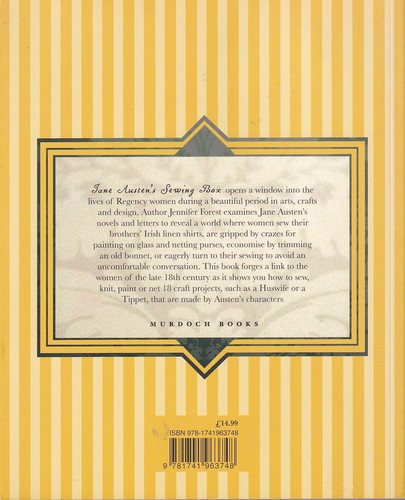 Jane Austen's Sewing Box by Jennifer Forest Stories from Jane Austen's Novels - Picture 2 of 2