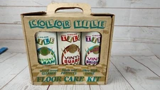 Vintage 1979 Color Tile Floor Care Kit 3 Full Bottles In Original Box