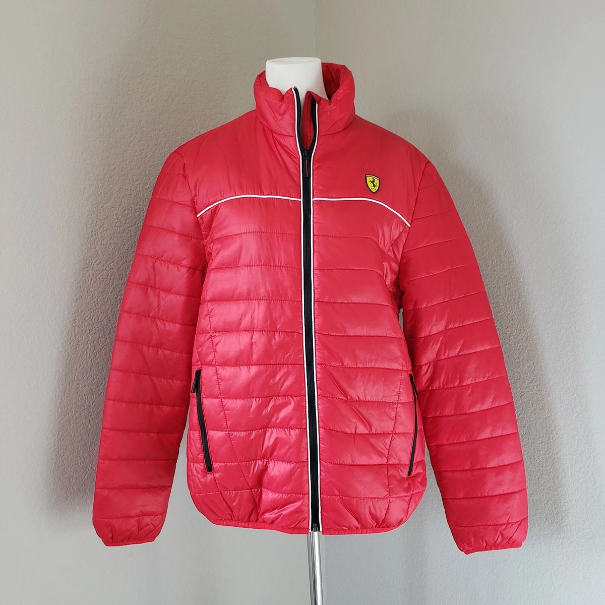 Ferrari puffer jacket shop