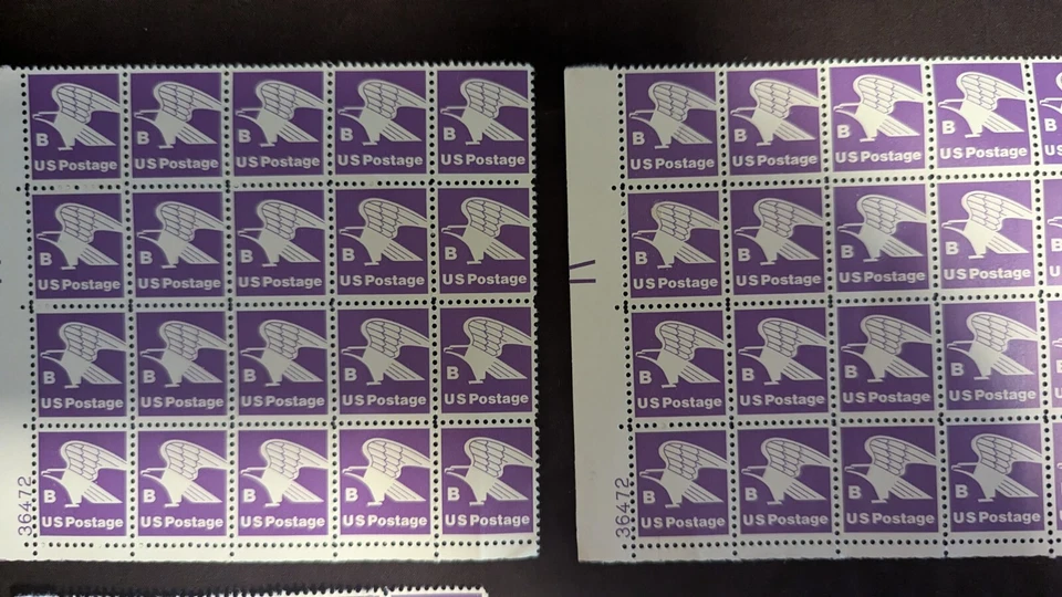 "B" Stamp Bonanza Blocks Plate #'s - Image 2 of 4