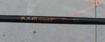 Bass Pro Shops Bionic BLADE IM-6 Graphite BB56M 5'6