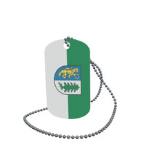 Dog Tag Flag Bunting Hohenthann Dog Tag Aluminium 30 x 50mm
