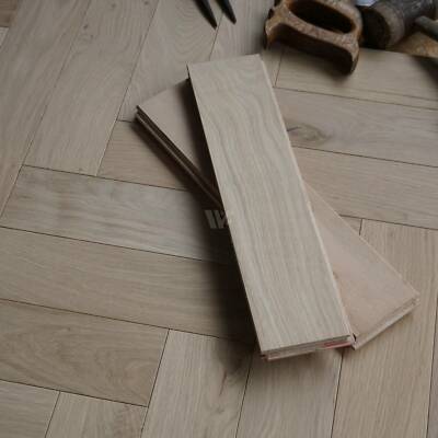 400x90 mm natürliche Qualität klassischer Parkettboden Herringbone technische Eiche EC9N