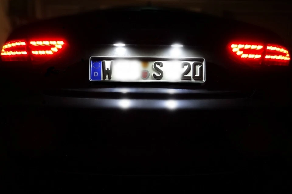 Juego de luces de matrícula LED 6000K para Chrysler Crossfire Coupe | descapotable - Imagen 3 de 3