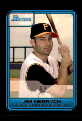 2006 Baseball Bowman 1st Card Jim Negrych Pittsburgh Pirates #DP41