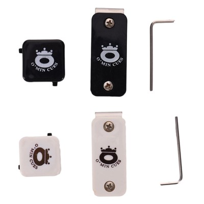 Magnetischer Snooker-Pool-Queue-Kreidehalter mit Gürtelclip, Pool-Queue-Kreidee