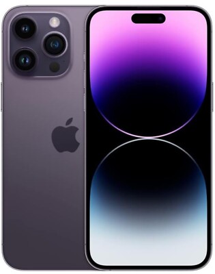 iPhone 14 Pro Max 128GB Deep Purple Unlocked Good Condition With TikTok 