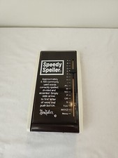 Speedy Speller. Vintage. Works 1978 Nora Nelson