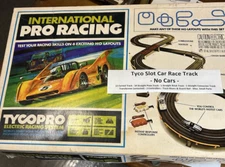 TYCOPRO Electric Racing System 8105 International 12 Curved 14 Straight NO CARS