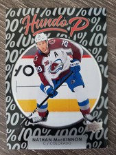 2021-22 Upper Deck Hundo P Nathan MacKinnon Hockey Card #HP-19 Avalanche