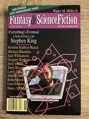 Fantasy & Science Fiction Magazine oct/nov 1997 - Stephen King - See Photos