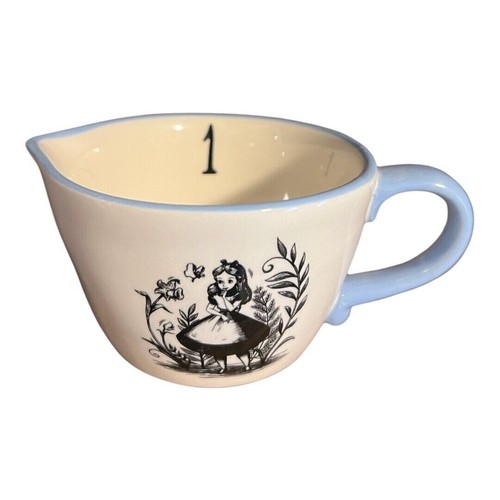 Disney "Alice in Wonderland" (4 Piece Measuring Cup Set) by Rae Dunn Artisan NEW - Picture 6 of 10