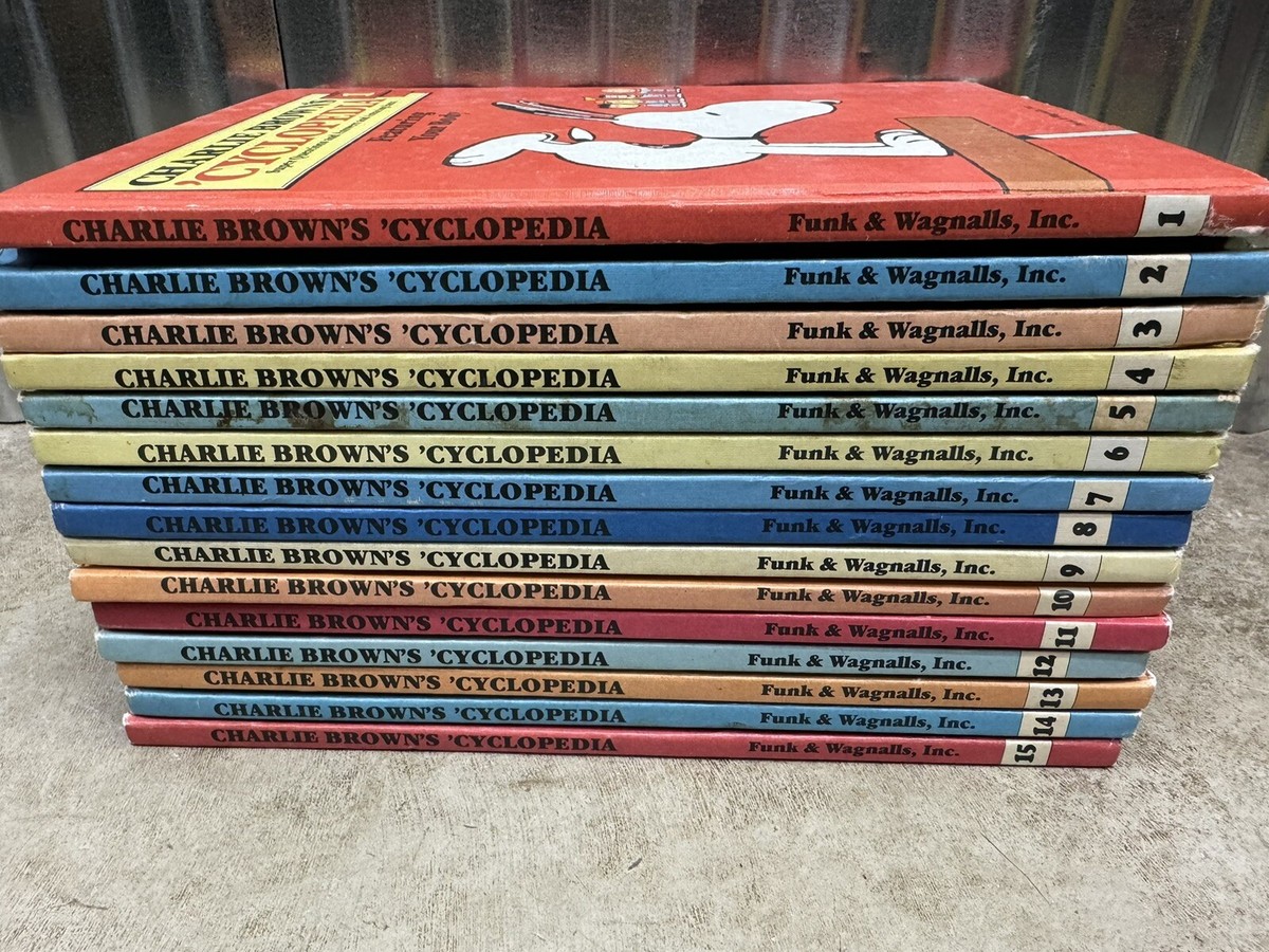 Charlie Brown's Cyclopedia 1980.1990年代 Charlie Brown's 'Cyclopedia Complete 15 Volume Set: Based on