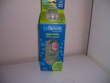 Dr Browns sippy bottle flamingo milestones New 8 oz