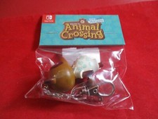 Animal Crossing New Horizons Nintendo Switch Promo Tom Nook Keychain Clip NEW 
