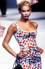 SALE! Vint! $10,000 STATEMENT! DOLCE & GABBANA ITALY RUNWAY dress sz 40-42