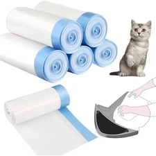 Cat litter Box Liners 100 Count Waste Drawer Liners Compatible with Litter-Robot