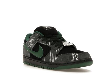 Nike THERE Skateboards x Dunk SB Low Black Gorge Green
