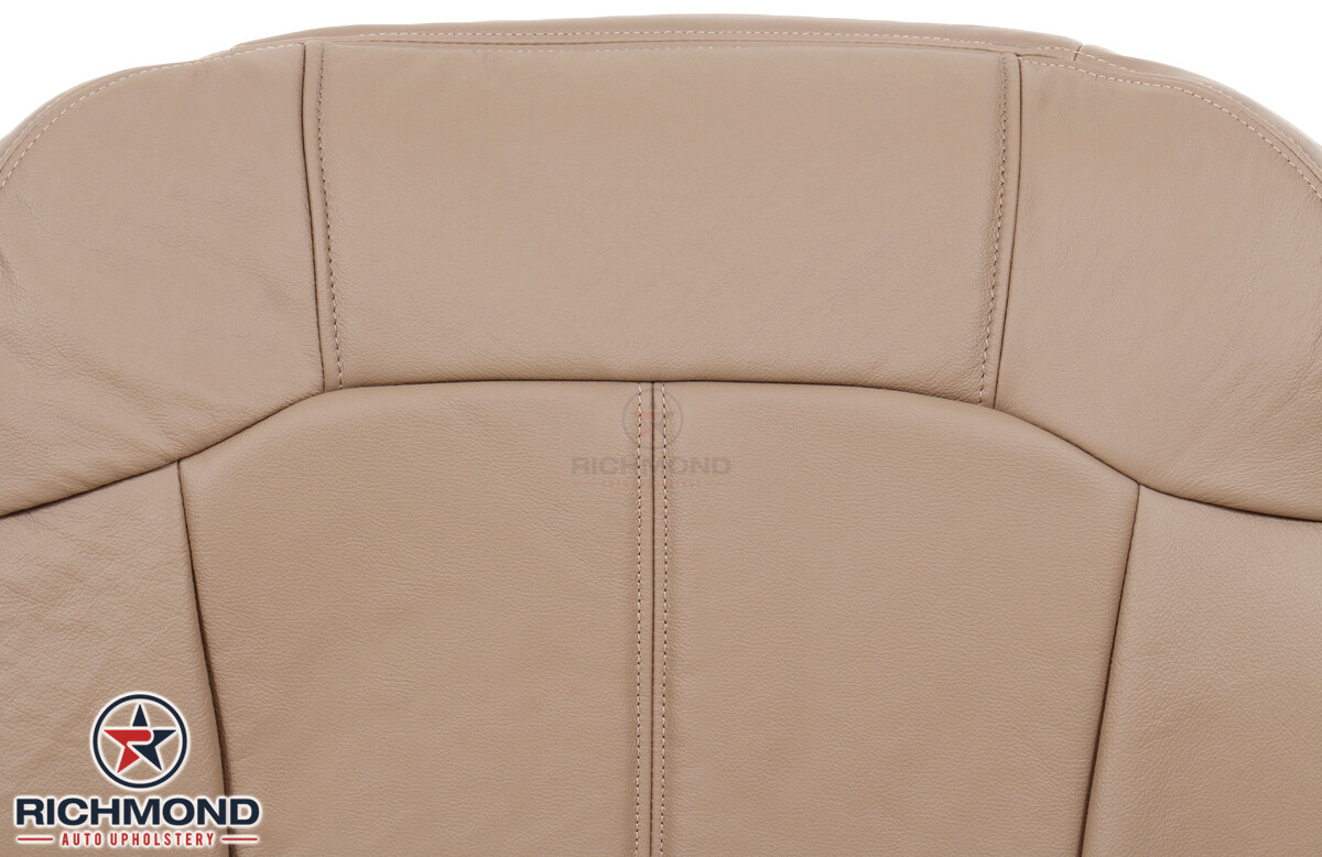 2000 GMC Sierra SLT 1500Driver Side Bottom LEATHER Seat Cover Tan Med