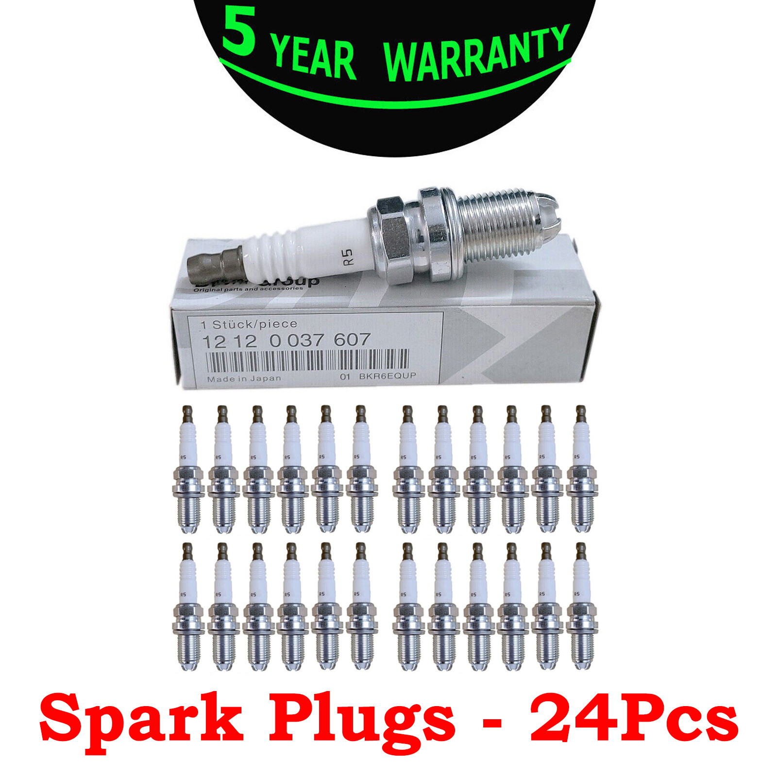 24X For BMW Spark Plugs 4*6PCS Bosch OEM Platinum+Factory High Power