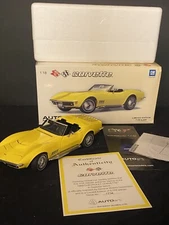 AutoArt 1/18 1969 Chevrolet Corvette Daytona Yellow