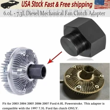 Mechanical Fan Clutch Adapter for 2003-2007 Ford 6.0L Powerstroke Diesel Engines