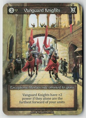 #ad #ad Sorcery Contested Realm Beta Vanguard Knights x3 NM Exceptional $2.49