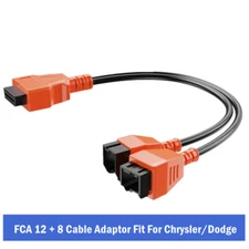 Foxwell FCA 12+8 Connector Adapter Cable Fit For Chrysler Dodge Car Diagnostic