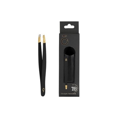Kashōki Make Up Straight Tweezers With Case  - Augenbrauenpinzette