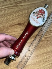 EXCELLENT   *Sonoma Mountain* Amber Lager Beer Tap Tapper Brewery 11-1/4” Tall