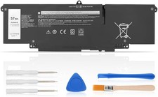 57Wh 66DWX WW8N8 Battery Dell Latitude 7340 7350 7440 7450 7640