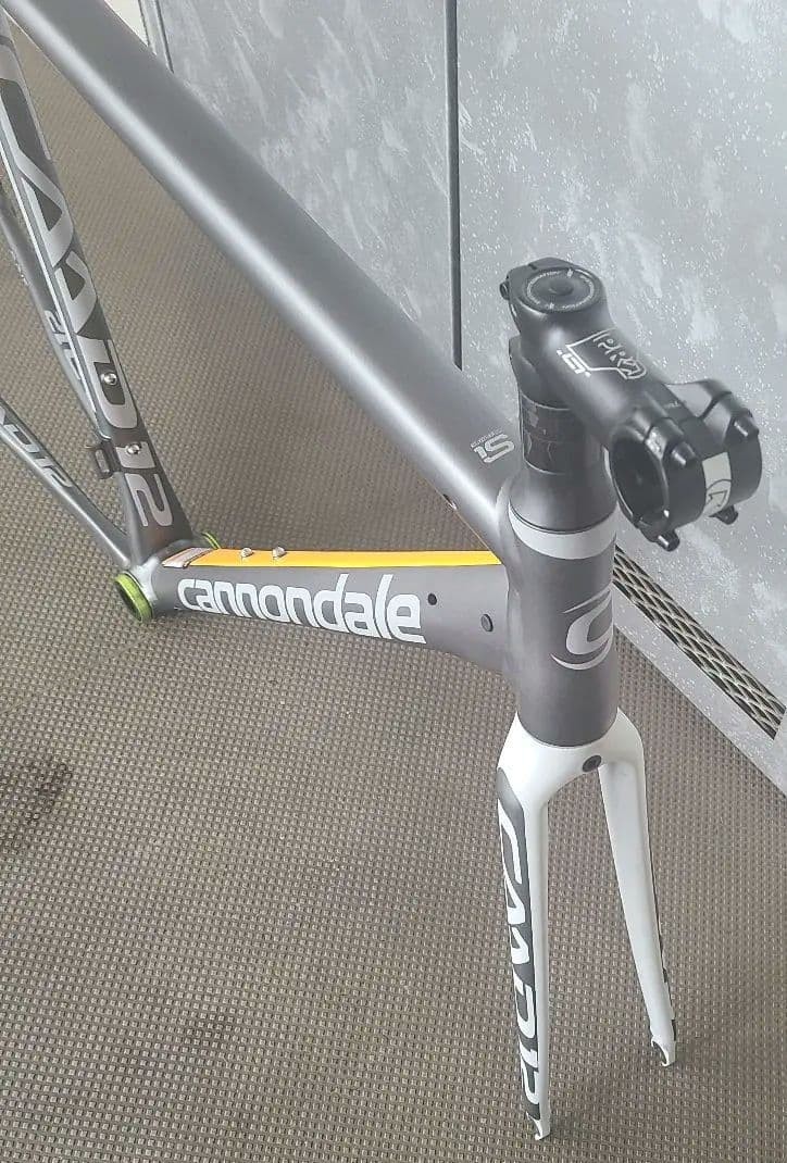 Cannondale Caad12 Road Bike Frame Silver/Orange | eBay