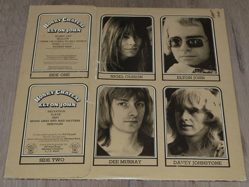 Elton John - Honky Chateau -  1972r Foto 2 de 4