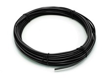 THHN / Building Wire - Black Jacket - 12 Gauge Solid Copper UL UV - 75 Ft
