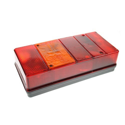 AJBA Large Oblong 6 function rear lamp/light for Caravans/Trailers etc with Fog