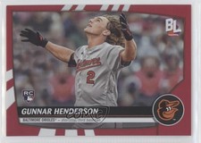 2023 Topps Big League Super Rare Red Foil Gunnar Henderson #281 00kj