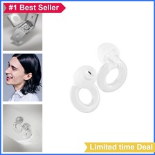 Reusable Ear Plugs 16 dB Clear Speech Noise Reduction Silicone Tips Carry Case