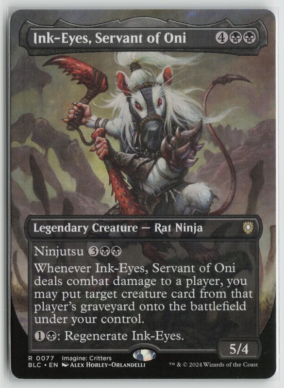 Ink-Eyes, Servant of Oni #77
