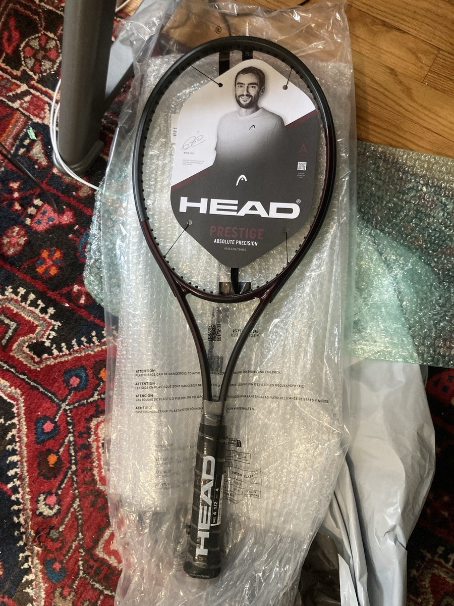 Tennis Racket Head Prestige Pro Grip 4 1/2 18x20 98in Head