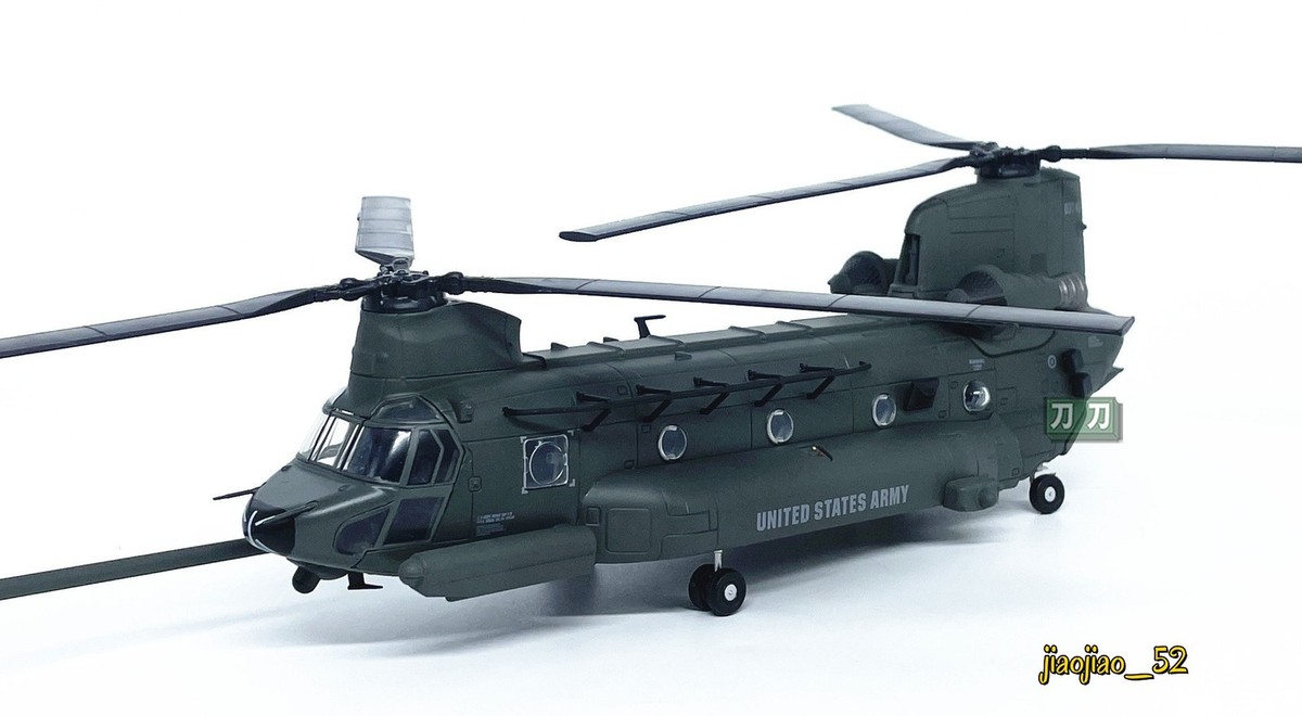 WLTK 1:72 US Army MH-47G Chinook Military Transport Helicopter