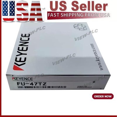 New In Box Keyence FU-47TZ Fiber Optic Sensor Switch FU47TZ Cable