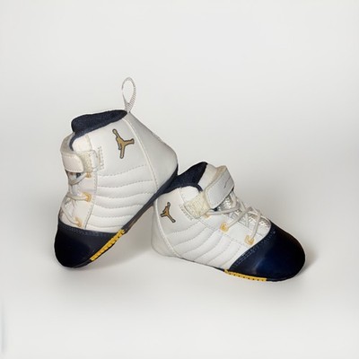 2004 Air Jordan XIX 19 SE Olympic baby  3C Blue Gold  Rare Vtg  