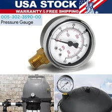 For Paramount Water Valve Pressure Gauge Replacement (005-302-3590-00) 60 PSI