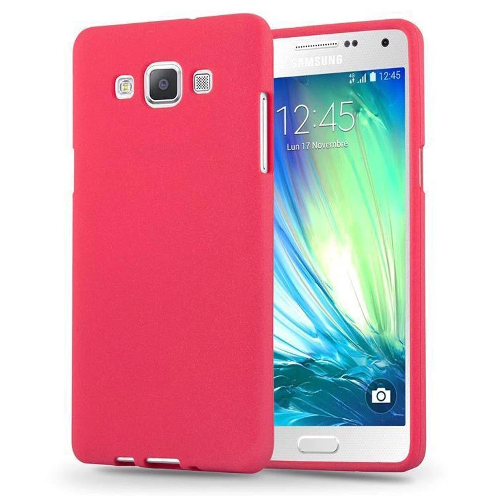 Ailisi Cover Per Galaxy A3 2017 – Flip In Pelle PU Rossa Con Gatto, Portafoglio E Supporto, Custodia Protettiva