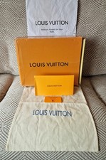 ❤️ Genuine LOUIS VUITTON Shoe Box, Dust Bag, Receipt Folder & Authenticity Card!